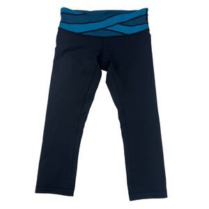 Lululemon Wunder Under Crop III Leggings Size 6 Yoga Workout